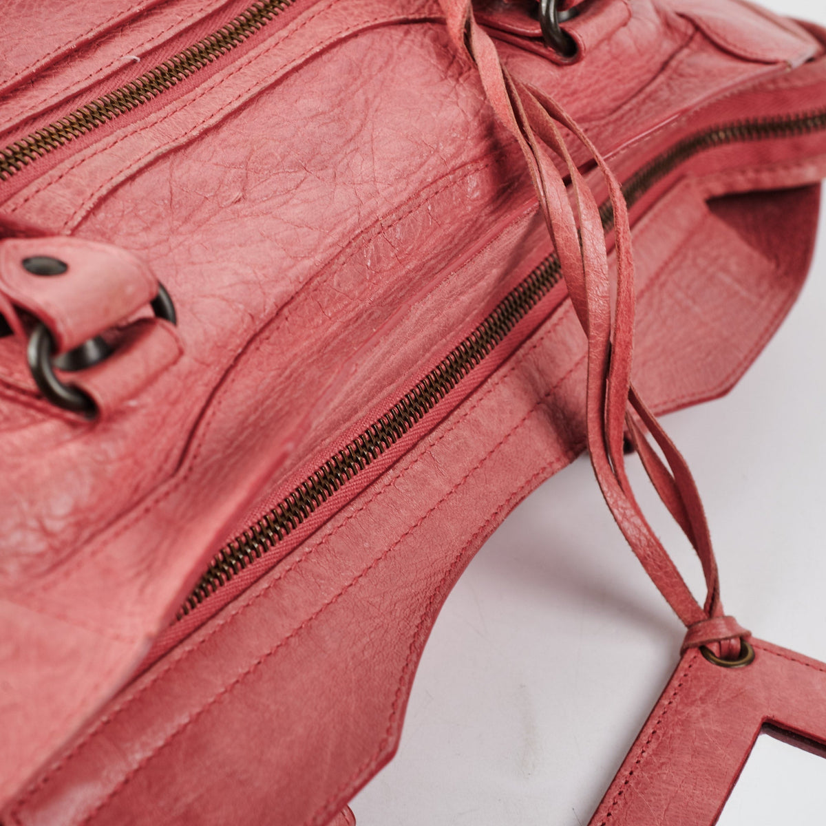 Balenciaga City Bag Pink — Designer Leather Handbag