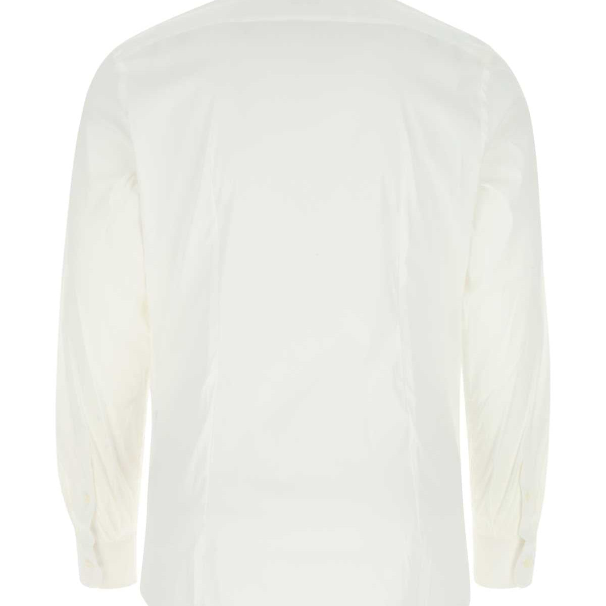 Prada premium shirts detail and craftsmanship close-up