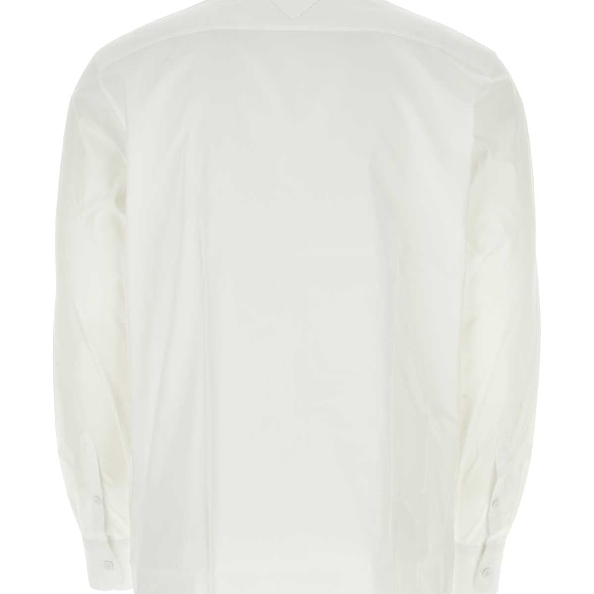 Prada premium shirts detail and craftsmanship close-up