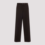 Prada premium pants detail and craftsmanship close-up