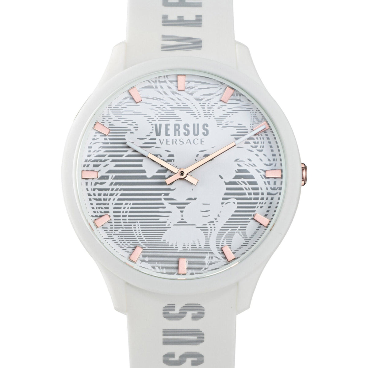 Side view of Versace unisex watch