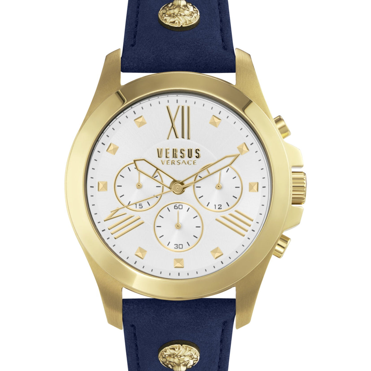Front view of Chrono Lion unisex watch