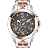 Close-up detail view of Chrono Lion unisex watch