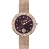 Front view of Carnaby Street Crystal unisex watch