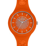 Side view of Versace unisex watch