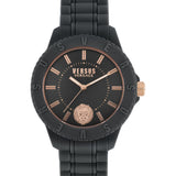 Angled view of Versace unisex watch
