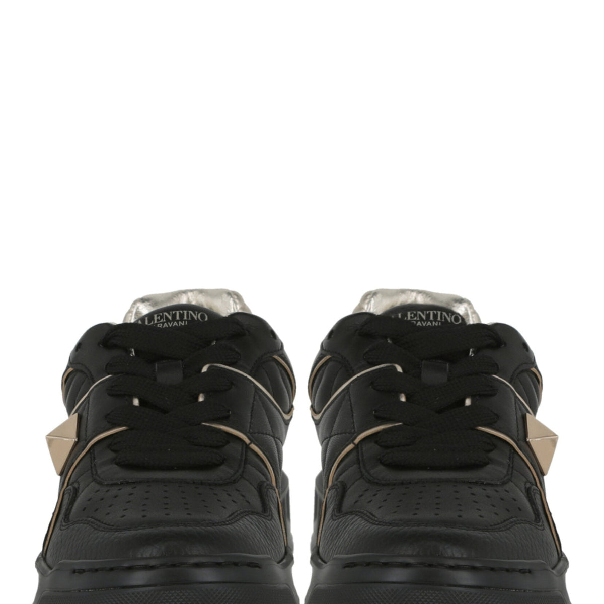 Valentino Shoes? Valentino Womens One Stud Low-Top Leather Sneaker Luxury Lifestyle Designer Footwear