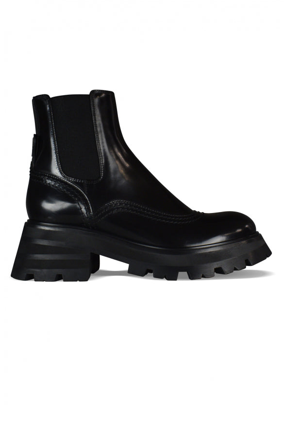 Alexander McQueen boots & booties luxury designer piece front view