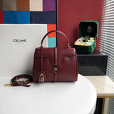 Front view of premium everyday-luxe women's handbag – women's luxury handbag