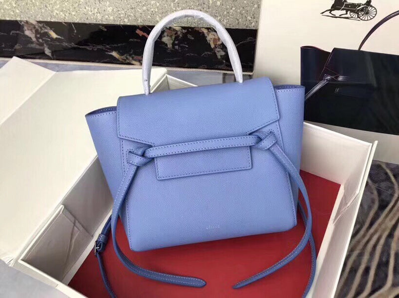 Side profile of modern structured women's handbag – women's designer-style accessory