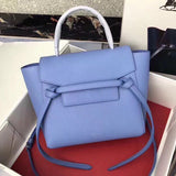 Side profile of modern structured women's handbag – women's designer-style accessory