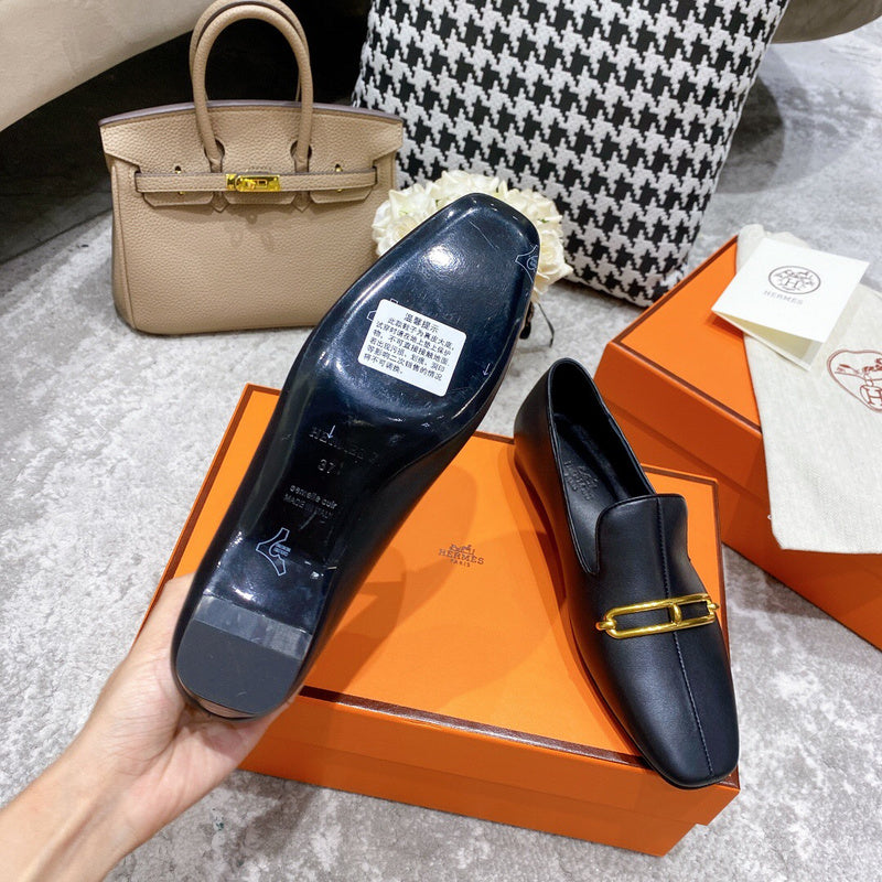Hermes shoes Style 352 - editorial style shot