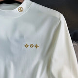 Full styled look of Louis Vuitton luxury clothing with everyday silhouette
