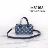 Front view of classic modern women's handbag – women's luxury accessory