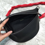Sleek Faux Leather Handbag - Refined Silhouette | Women's Fashion Handbag #728 - side angle view (image 2) of designer-inspired handbag