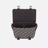 Back view of structured sleek women's handbag – women's statement bag