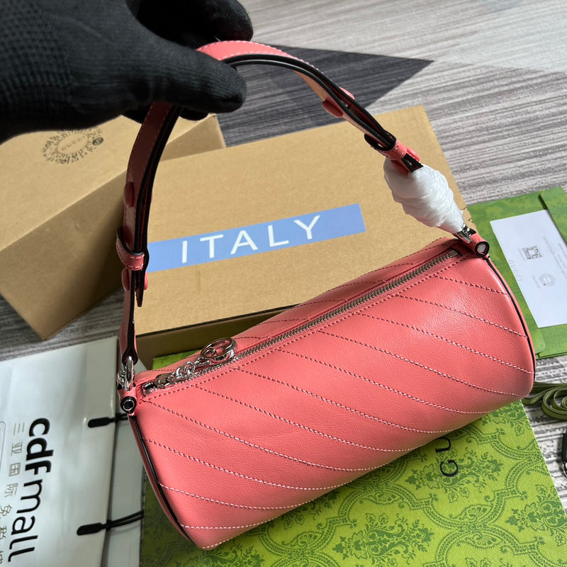 Back view of sleek statement women's handbag – women's premium purse