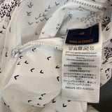 Back view of Louis Vuitton luxury clothing with streetwear-inspired cut