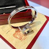Front view of Cartier unisex jewelry piece