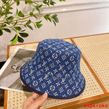 Close-up detail view of Louis Vuitton unisex cap