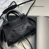 Modern Faux Leather Handbag - Refined Silhouette | Women's Fashion Handbag #314 - front view (image 1) of designer-inspired handbag