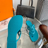 Hermès White Chelsea Boots - Back View