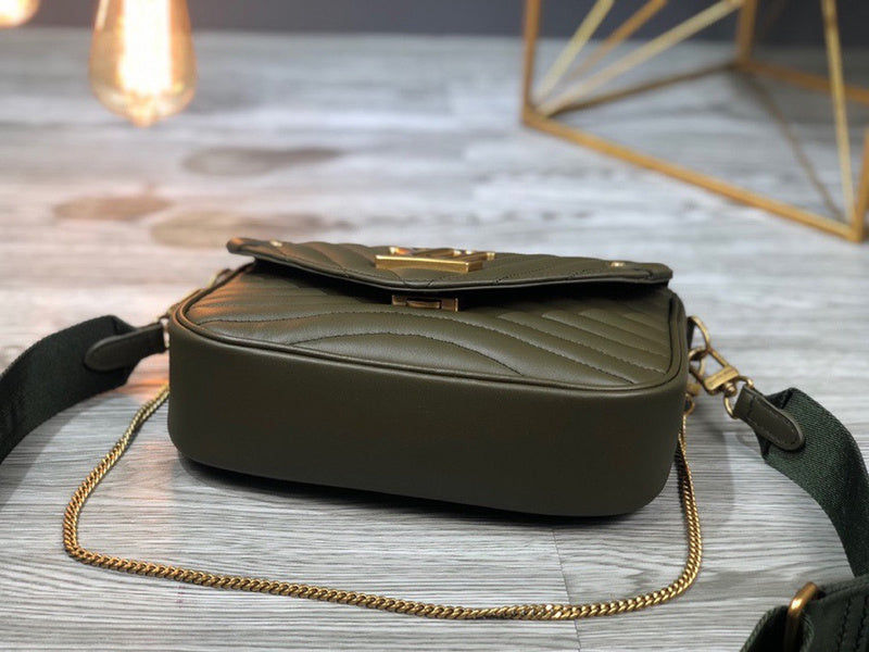 Styled lifestyle shot of modern chic women's handbag – women's designer-style accessory
