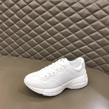 Gucci bold contrast luxury sneakers view 6 signature lace-up style