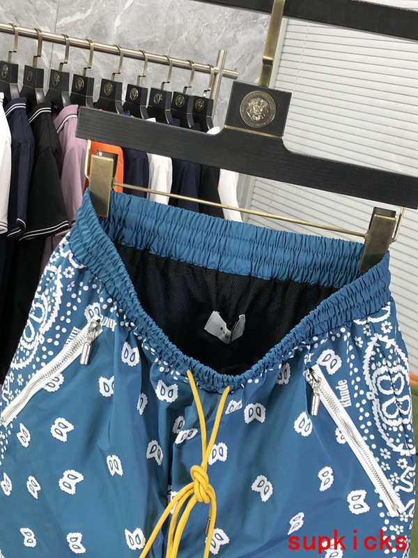 Back view of Rhude luxury clothing with runway-inspired design
