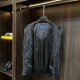 Side profile of Louis Vuitton luxury clothing with runway-inspired design
