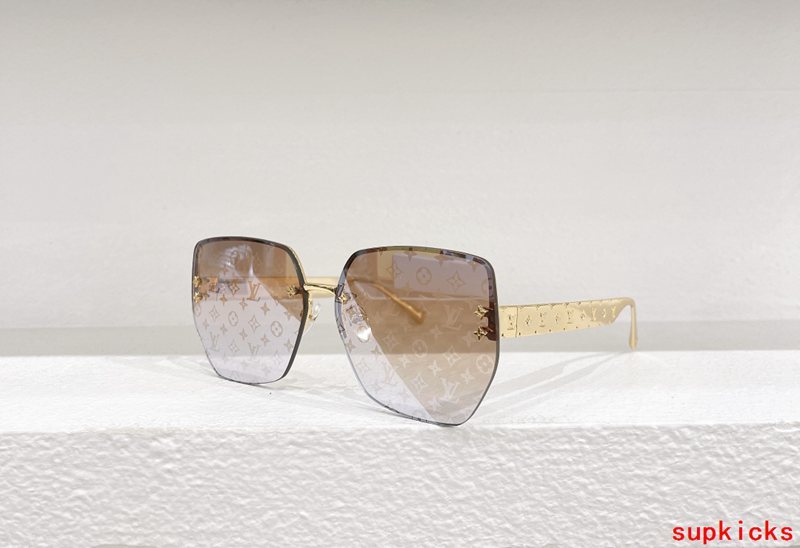 Front view of Louis Vuitton unisex sunglasses