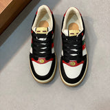 Gucci sneakers detailed view showing premium designer craftsmanship