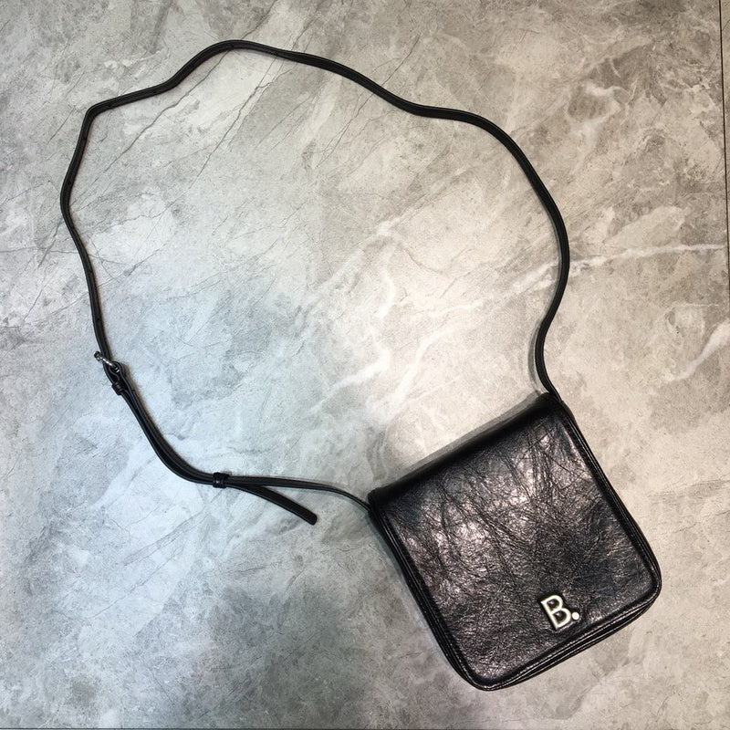 Chic Vegan Leather Handbag - Signature Hardware Accents | Women's Everyday Carry Handbag #1063 - texture close-up (image 9) of designer-inspired handbag