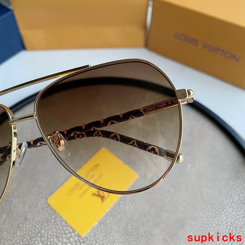 Front view of Louis Vuitton unisex sunglasses