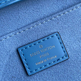Side profile of modern statement women's handbag – women's everyday handbag