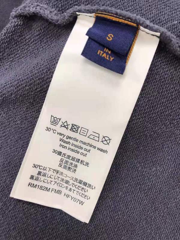 Front view of Louis Vuitton luxury clothing with relaxed-fit cut