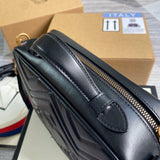 Top view of refined structured women's handbag – women's luxury handbag