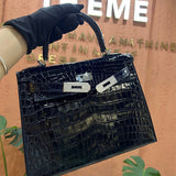 Close-up detail of modernist bag design