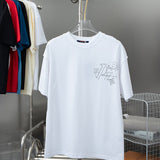 Front view of Louis Vuitton cotton t-shirt with relaxed-fit cut