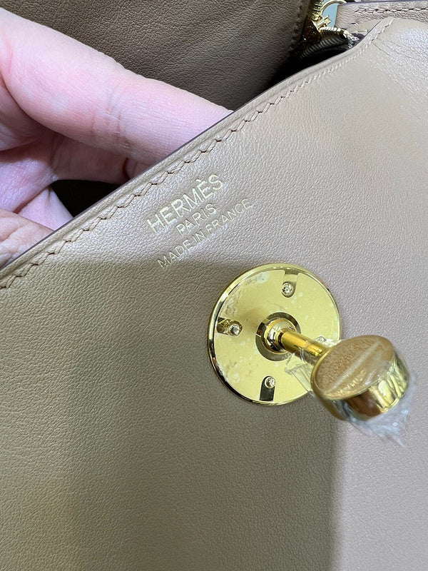 Interior view of modern premium bag