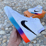 Nike Men's & Women's Premium Designer Sneakers — Style 034 angle view