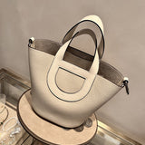  Clean-Lined handbag carried on shoulder 10