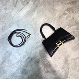 Classic Premium PU Leather Handbag - Understated Luxury Look | Women's Statement Accessory #873 - side angle view (image 2) of designer-inspired handbag