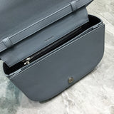 Classic Faux Leather Handbag - Refined Silhouette | Women's Premium Handbag #819 - alternate angle view (image 8) of designer-inspired handbag
