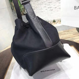 Modern Premium PU Leather Handbag - Modern Structured Build | Women's Designer-Inspired Purse #843 - back view (image 4) of designer-inspired handbag