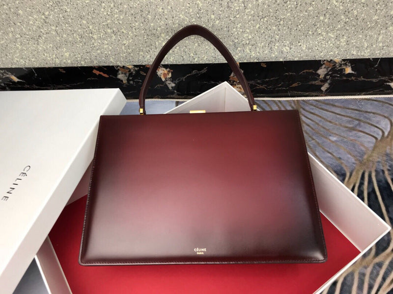 Side profile of everyday-luxe polished women's handbag – women's luxury handbag