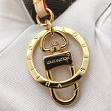 Top view of modern statement women's handbag – women's luxury accessory