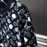 Full styled look of Louis Vuitton luxury clothing with streetwear-inspired cut