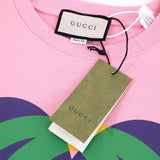 Full styled look of Gucci luxury clothing with relaxed-fit cut