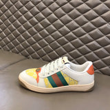 Gucci tonal black luxury sneakers view 6 padded collar comfort